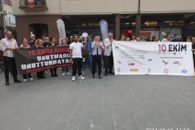 10 EKİM KATLİAMINI UNUTMAYACAĞIZ, UNUTTURMAYACAĞIZ!