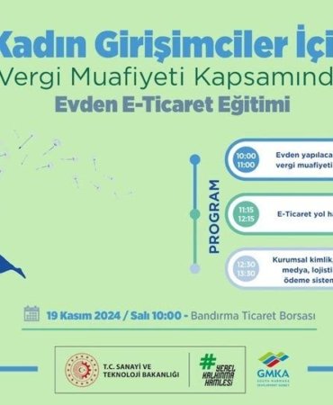 Kadınlara e-ticaret eğitimi