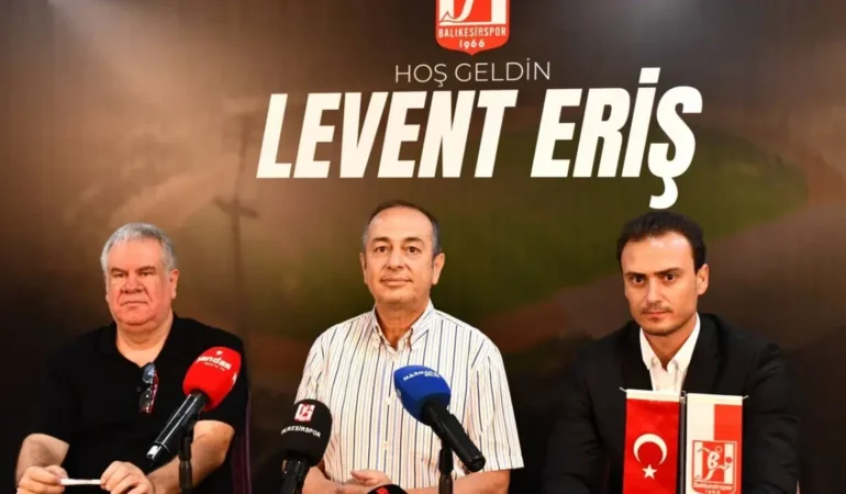 Balıkesirspor Teknik Direktörü Levent Eriş ile yollar ayrıldı!