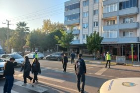 Balıkesir’de okul yolunda güvenli geçiş