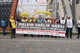 SAĞLIK EMEKÇİLERİ MESLEKİ ONURLARI İÇİN ÜÇÜNCÜ KEZ İŞ BIRAKTILAR