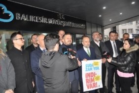 Birol Şahin, Balıkesir'de su zammını iptal ettirdi