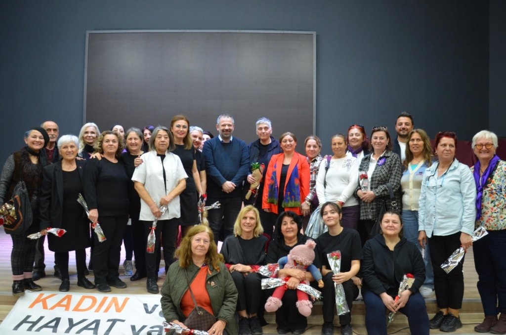 Gömeç’te Dünya Kadınlar Günü böyle kutlandı