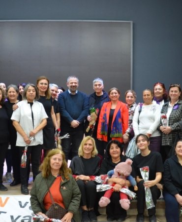 Gömeç’te Dünya Kadınlar Günü böyle kutlandı