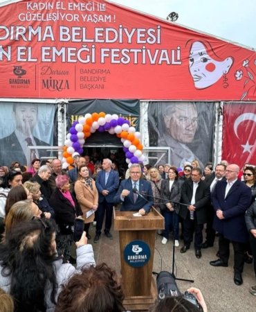 Bu festival başka! Bandırma Kadın El Emeği Festivali başladı