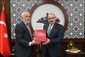 Balıkesir Gazeteciler Cemiyeti’nden Vali Ustaoğlu’na Ziyaret