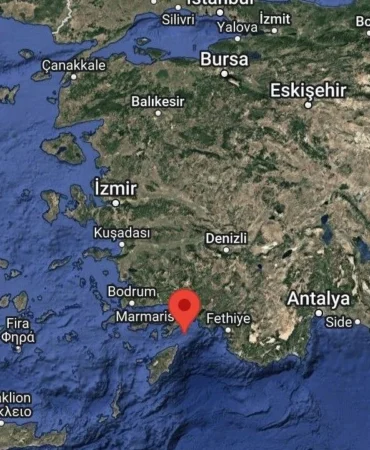 Marmaris’de Büyük Deprem! 6.0 Şiddetinde!