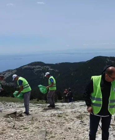 KAZDAĞLARI’NDA ÇEVRE TEMİZLİĞİ