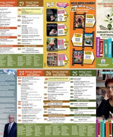 BURHANİYE’DE EDEBİYAT YOLCULUĞU BAŞLIYOR