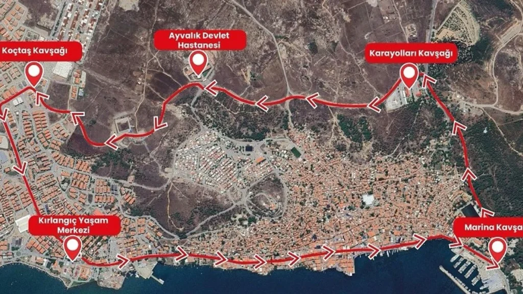 Ayvalık'ta Ücretsiz Toplu Ulaşım... Ücretsiz Ring Seferleri Başladı! İşte Güzergahları: