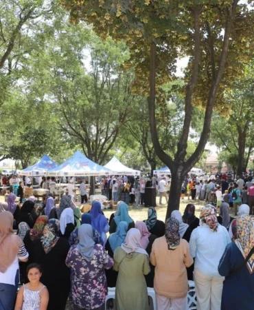 Gönen’de Yağmur Duası Hayrına Yoğun Katılım