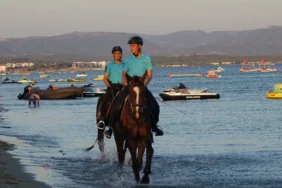 Ayvalık'ta Sahillerin Güvenliğini Atlı Jandarmalar Sağlayacak