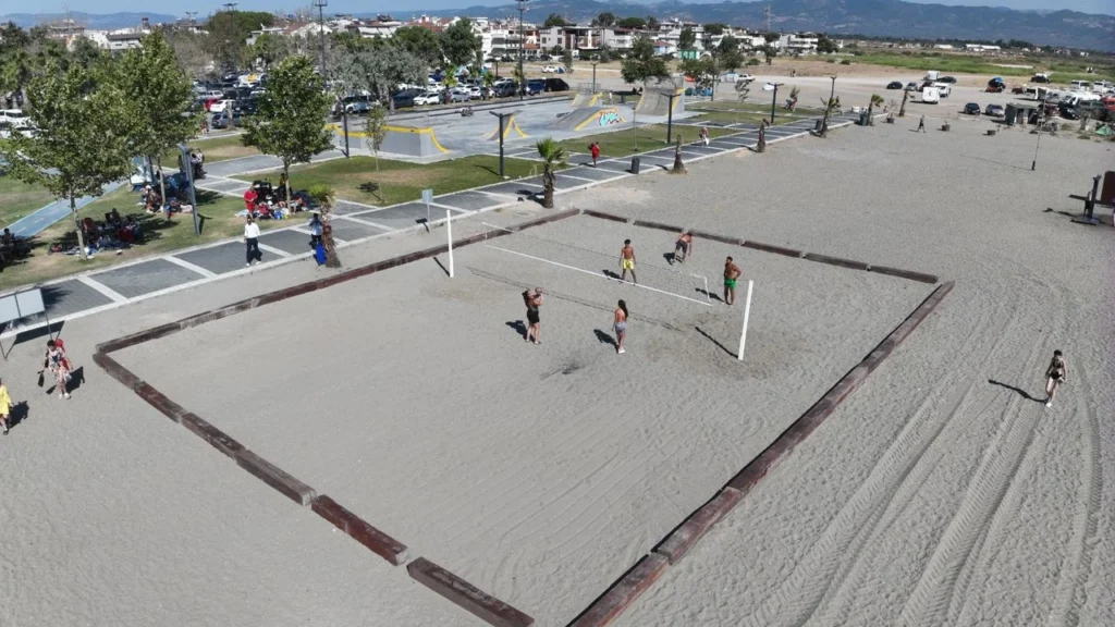 Altınkum Sahili Plaj Voleyboluyla Şenleniyor