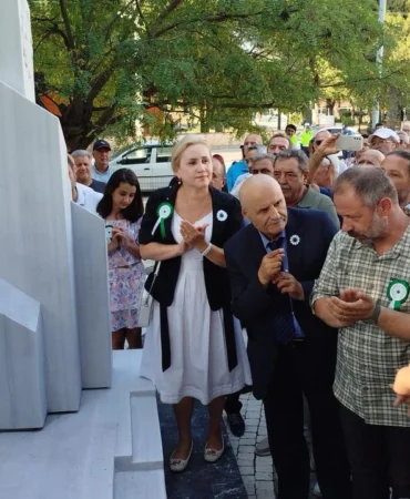GÖMEÇ’TE SREBRENİTSA SOYKIRIMI ANITI AÇILDI