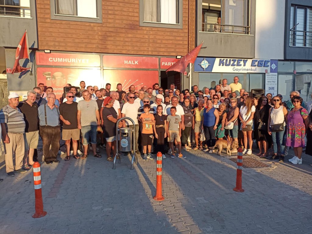 GÖMEÇ CHP DE ÇARŞAF LİSTELİ DELEGE SEÇİMİ