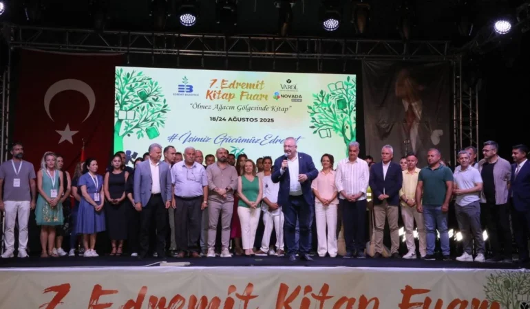 7. Edremit Kitap Fuarı Coşkuyla Sona Erdi