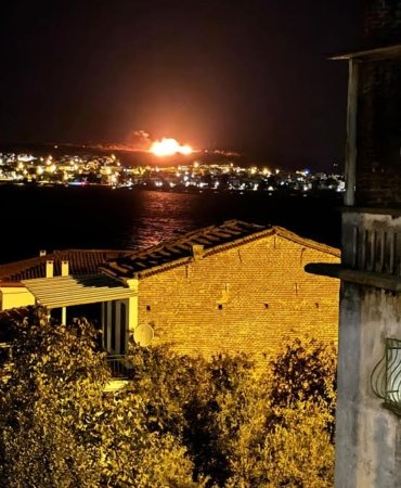 CUNDA ADASI’NDA KORKUTAN YANGIN