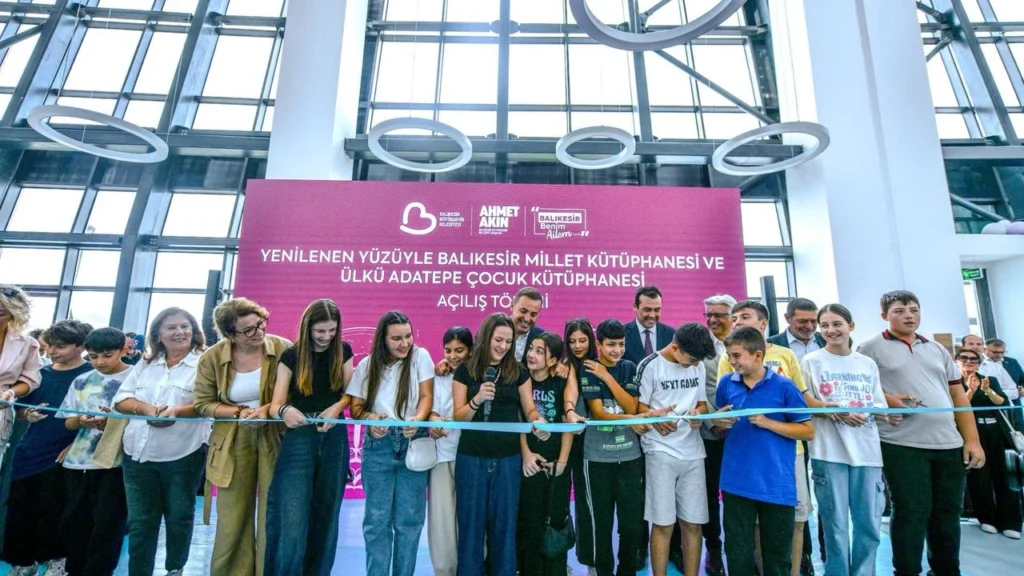 Çamlık Kütüphanesi Kitapla Buluştu