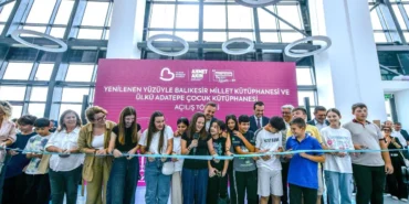 Çamlık Kütüphanesi Kitapla Buluştu