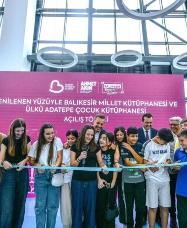 Çamlık Kütüphanesi Kitapla Buluştu