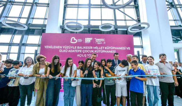 Çamlık Kütüphanesi Kitapla Buluştu