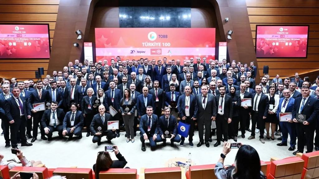 En Hızlı Büyüyen 100 Şirkete Büyük Ödül.. Balıkesir'den 6 Firma Listede