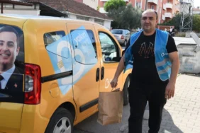 Başkan Akın’dan Öğrencilere Beslenme Paketi Desteği