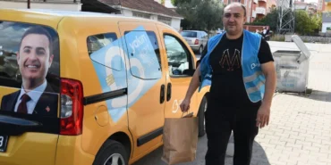 Başkan Akın’dan Öğrencilere Beslenme Paketi Desteği