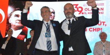 CHP Balıkesir İl Kongresinde Erden Köybaşı Yeniden Başkan Seçildi