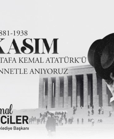 BURHANİYE BELEDİYE BAŞKANI ALİ KEMAL DEVECİLER’İN 10 KASIM ATATÜRK’Ü ANMA GÜNÜ MESAJI