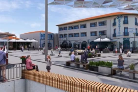 Ayvalık'ta denize açılan yeni meydan