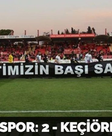 BALIKESİRSPOR: 2 - KEÇİÖRENGÜCÜ: 2