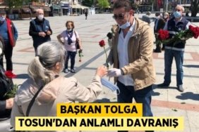 BAŞKAN TOLGA TOSUN'DAN ANLAMLI DAVRANIŞ