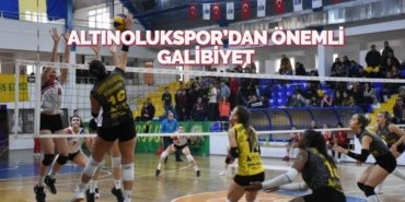 ALTINOLUKSPOR’DAN ÖNEMLİ GALİBİYET
