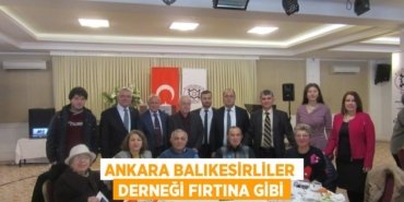 ANKARA BALIKESİRLİLER DERNEĞİ FIRTINA GİBİ