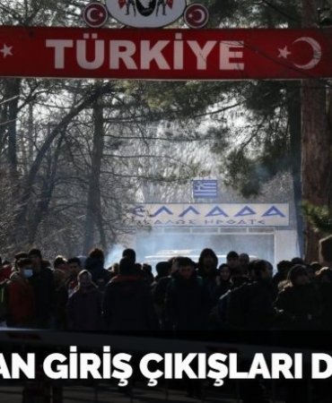 YUNANİSTAN GİRİŞ ÇIKIŞLARI DURDURDU!