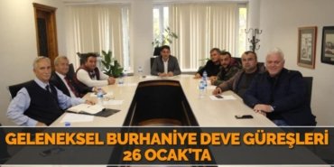 GELENEKSEL BURHANİYE DEVE GÜREŞLERİ 26 OCAK’TA