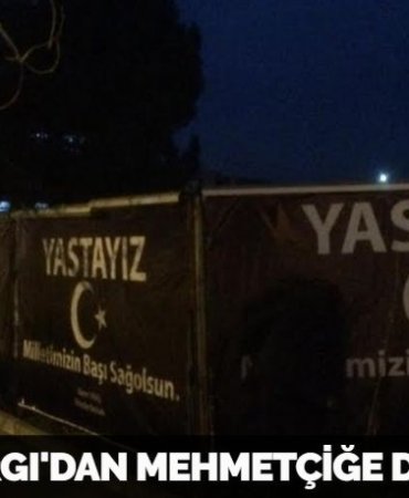 SINDIRGI'DAN MEHMETÇİĞE DESTEK