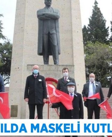 100.YILDA MASKELİ KUTLAMA