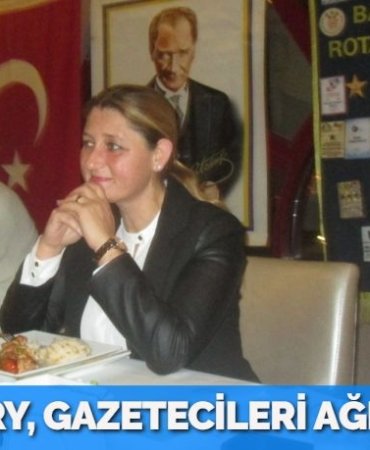 ROTARY, GAZETECİLERİ AĞIRLADI