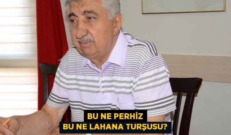BU NE PERHİZ BU NE LAHANA TURŞUSU?