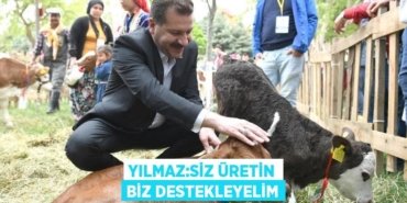 Yılmaz:Siz üretin biz destekleyelim