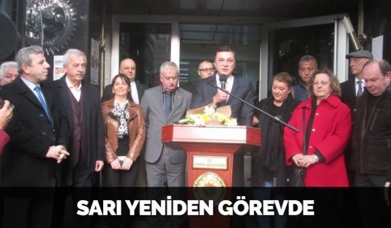 SARI YENİDEN GÖREVDE