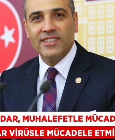 ŞAHİN; İktidar, Muhalefetle Mücadele Ettiği Kadar Virüsle Mücadele Etmiyor !