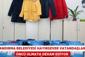 BANDIRMA BELEDİYESİ HAYIRSEVER VATANDAŞLARA ÖNCÜ OLMAYA DEVAM EDİYOR