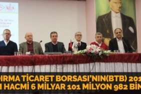BANDIRMA TİCARET BORSASI’NIN(BTB) 2019 YILI İŞLEM HACMİ 6 MİLYAR 101 MİLYON 982 BİN LİRA