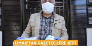 LİMAK'tan gazetecilere jest