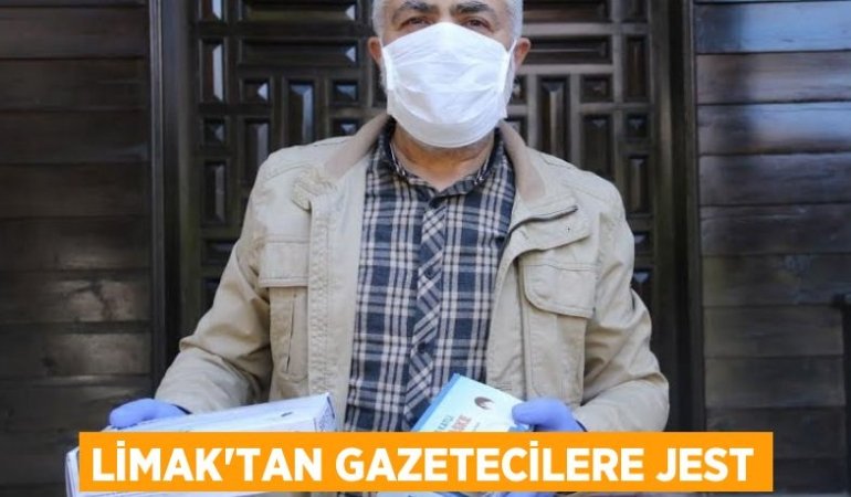 LİMAK'tan gazetecilere jest