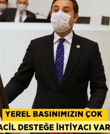 YEREL BASINIMIZIN ÇOK ACİL DESTEĞE İHTİYACI VAR