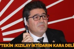 AYTEKİN :KIZILAY İKTİDARIN KARA DELİĞİ
